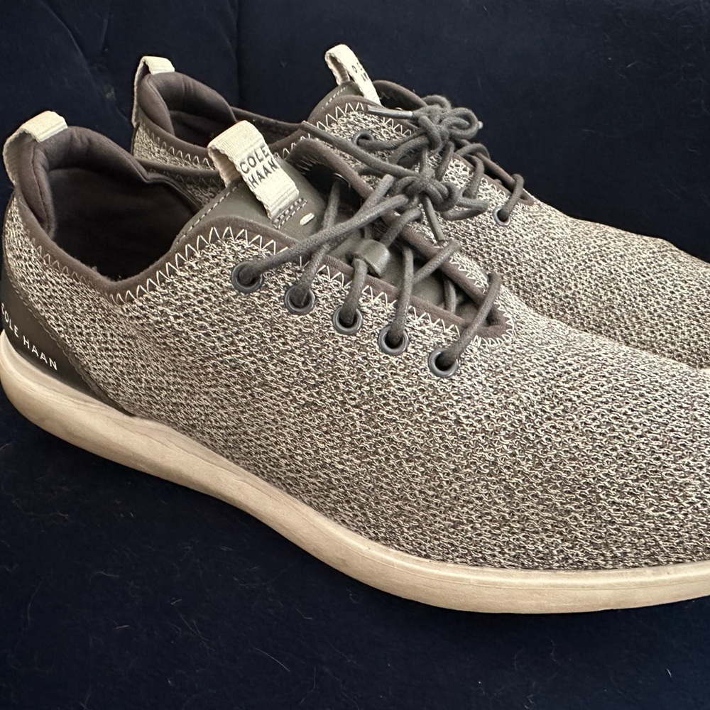 Cole Haan Men's Charcoal Knit Sneakers
